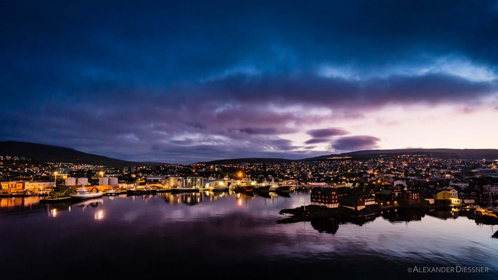 Torshavn Sonnenuntergang